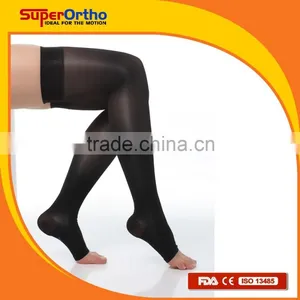 A8-003 Classic Under Knee Open Toes Medical Compression Stocking thumbnail-4