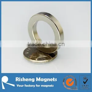 Rare Earth Neodymium Magnet Ring With Radially Magnetization thumbnail-1