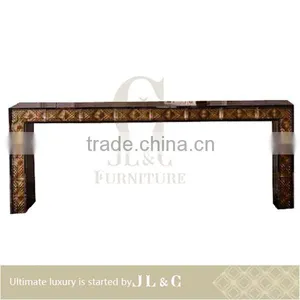 2014 Best Selling Crystal Tea Table, Solid Wood Coffee Table, JT14-817 From China Supplier-JL&C Furniture thumbnail-1