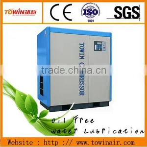 Low Noise Oilless Screw Compressor for Sale TW 08F thumbnail-1