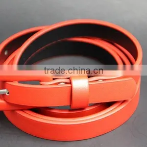 2015 New Fashion Multi-functional Women Narrow Leather Waist Belt thumbnail-5
