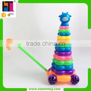 EN71 Approval Hand Push Plastic Ring Toss Game Water Toy thumbnail-1
