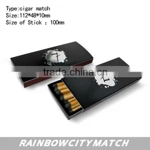 Promotional Gift Cigar Match With Good Quanlity and Customize Logo Hotstamping thumbnail-1
