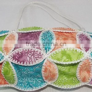 Promotional Tote Bag 2016 Ladies Fashion Girls Fancy Style Totally Handmade Crochet Design thumbnail-2