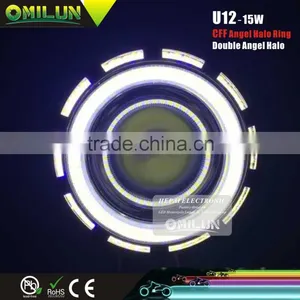 Factory Direct Wholesale Item U12 12-80V 15W LED Projector Lamp With Devil Eye Quality Choice thumbnail-5