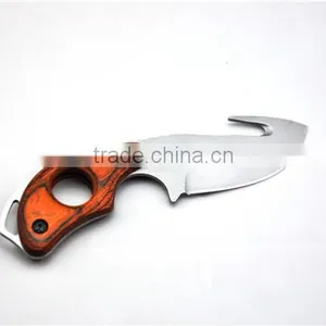 Round Blade Knife Cutter With Wood Handle thumbnail-1