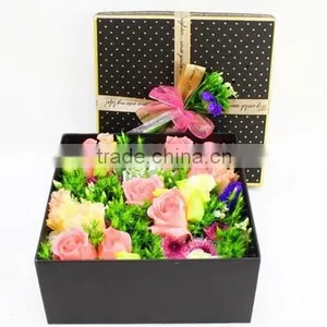 Rectangular Shape Paper Material Flower Packing Box thumbnail-2