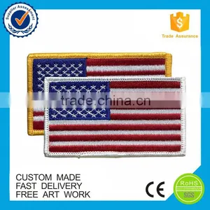Custom US Flag Embroidered Patches thumbnail-1