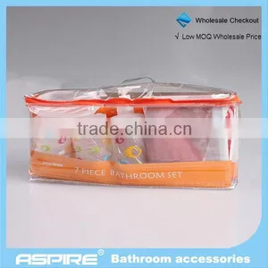 Good Orange Match Ceramic Bathroom Accessories Set thumbnail-1