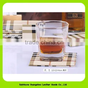 16019 Free Design Good Quality Leather Coasters for Tea thumbnail-1