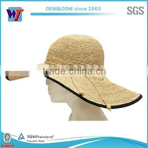 2016 Lastest Design Women's Summer Fashion Hat Straw Hat thumbnail-1