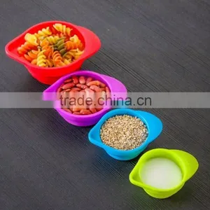 Silicone Measuring Cups Set for Kitchen Food Measurment thumbnail-6