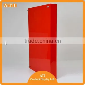 Hot Red Acrylic Merchandise Display Sports Product Display Shelf thumbnail-1