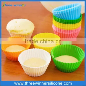 High Quality Custom Kitchen Accessories Silicone Cup Cake Molds thumbnail-2