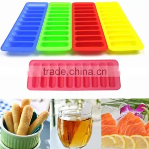 Amazon Hot Selling Oblong Shaped Silicone Chocolate Candy Mold thumbnail-3