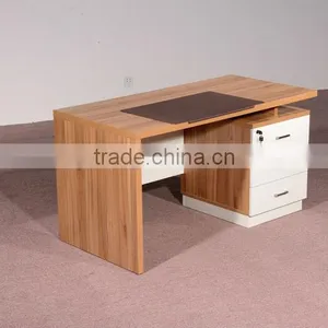 HC-M011-A Durable Walnut Color Wooden Office Executive Desk China thumbnail-1