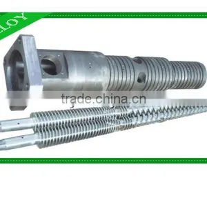 2016 Conical Twin Screw Barrel for SJSZ Extruder Machine thumbnail-1
