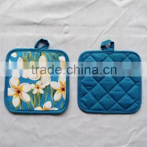 2016 Silk Screen Pigment Printing 3pcs Cotton Apron Set With Oven Mitten Pot Holder Set Free Samples China Supplier thumbnail-6