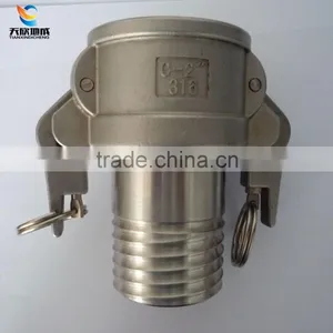 Casting Stainless Steel 316 Camlock Qucik Couplings Type C 2'' thumbnail-1