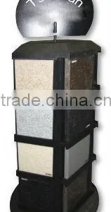 SRT011 Spin Metal Display Stand for Stone thumbnail-1