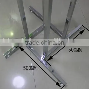 4-Way Clothing Rack With Waterfall Hooks, Adjustable Height thumbnail-3