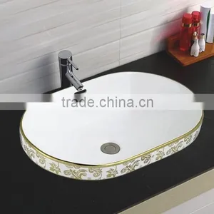 Best Sale Ceramic Bathroom Hand Wash Small Basin thumbnail-2