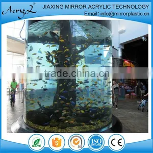 Cylindrical Acrylic Aquarium thumbnail-3