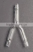Flint Glass Y-Shaped Connecting Tubes Flint Glass Y-Shaped Connecting Tubes (Each) thumbnail-1