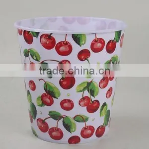 Cheap Flower Plastic Food Bucket thumbnail-3