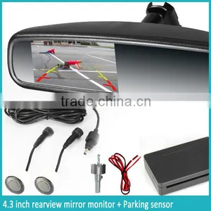 Germid Car Parking Assistant Rear View Mirror With Reversing Parking Sensorand Backup Camera Display thumbnail-3