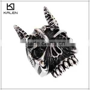 China Wholesale Fancy Animal Design Stainless Steel Jewelry Ring thumbnail-1