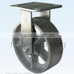 5 Inch Furniture Leg Wheel, Heavy Duty Cast Iron Hardware Caster thumbnail-2