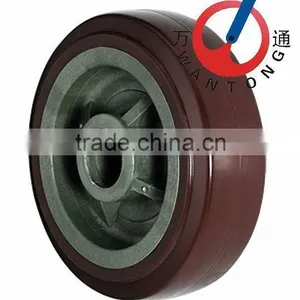 Heavy Duty PCV Plastic Single Caster Wheel thumbnail-1