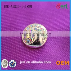 China Gold Diamond Metal Buttons thumbnail-6