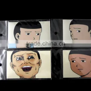 OEM Custom Cartoon Paper PVC Stickers With Individual Polybag thumbnail-1