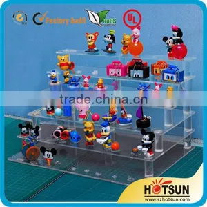 Hot Sale Desktop Plastic Toy Display Shelf thumbnail-1