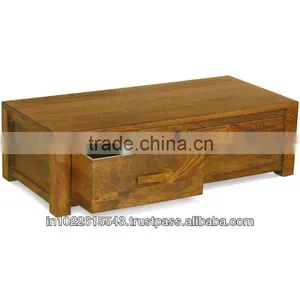 MANGO WOOD COFFEE TABLE , SOLID WOOD COFFEE TABLE thumbnail-1