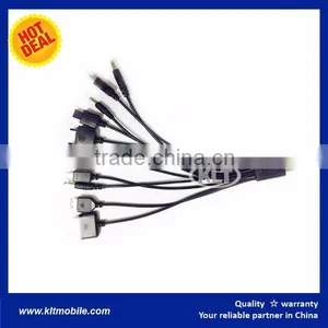 Universal 10 in 1 Multifunction Charger USB Cable For Multiple Cell Phones thumbnail-2