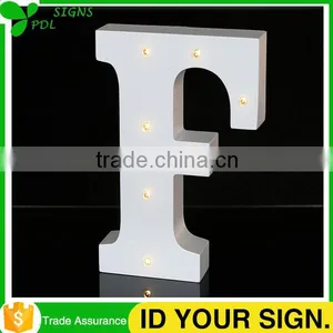Led Lighting Marquee Sign Letter Wooden Alphabet Letters thumbnail-2