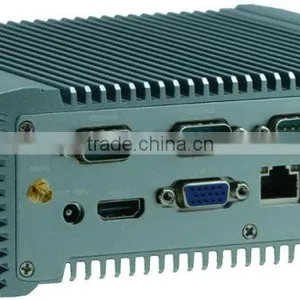 Onboard DDR3 4GB X86 Embedded Fanless Box PC Support Intel 1037U 1.8GHz Dual-core CPU thumbnail-4