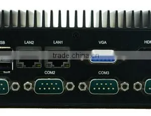 Atom N2600/N2800 Dual Core CPU Industrial pc Embedded 12V Mini PC thumbnail-2