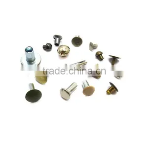 Sample Free 4mm Hollow Rivets Brass Gold Rivet thumbnail-4
