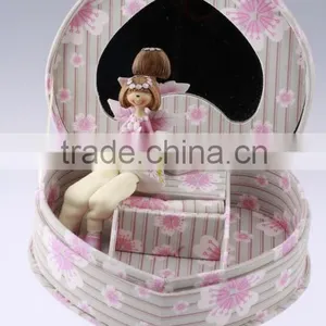 Wholesale Luxury Custom Hand Made Quality Display Mirrored Jewelry Box thumbnail-1