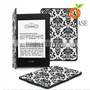 Beautiful Printed Patterns Flip PU Leather Cover Case For Amazon Kindle EBook Reader thumbnail-6