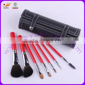 New Style Professional Cosmetic Brush Set 7pcs in Cylinder Bag thumbnail-1