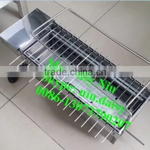 Rectangular Charcoal Bbq Grill/electric BBQ Grills/rotating Charcoal Bbq Grill thumbnail-2