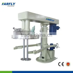 Liquids Ink Dual-shaft Hydraulic Disperser ,double Shaft Dispersing Machine ,dissolver With Tank Clamp thumbnail-1