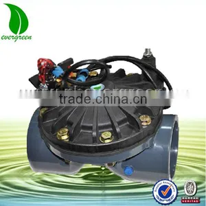 BSP 4inch Plastic Electromagnetic Water Solenoid Valve for Irrigation Systems thumbnail-1