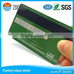 Custom Printing Gold Silver Hot Stamp Magnetic Stripe Card thumbnail-5