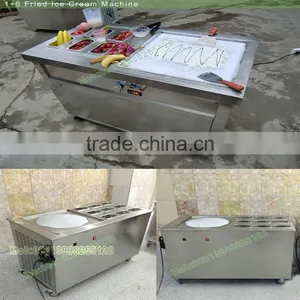 Machine Manufacturer Fried Ice Cream Cart Machine Fried Yoghourt Machine thumbnail-4